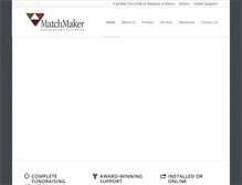 Tablet Screenshot of matchmakerfrs.com